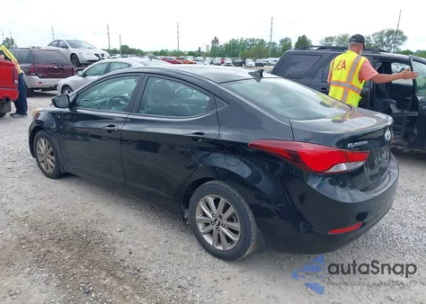 2015 Hyundai Elantra Se z USA, uszkodzony, nr VIN KMHDH4AE2FU260070